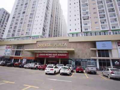 Nhiều căn hộ Oriental Plaza đã bàn giao