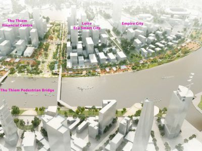 [Chuyển động dự án tỷ USD 2018] – Sắp khởi công dự án “thành phố thông minh” gần 1 tỷ USD ở Thủ Thiêm