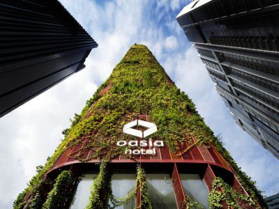 Khám phá khách sạn xanh mát ở Singapore